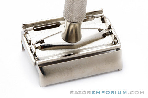 1954 Gillette Super Speed DE Safety Razor | Factory Nickel Revamp