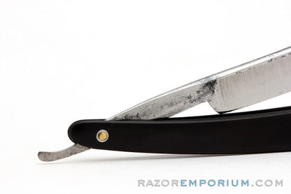 9/16" Pitelet 234 Shave Ready Round Point Straight Razor