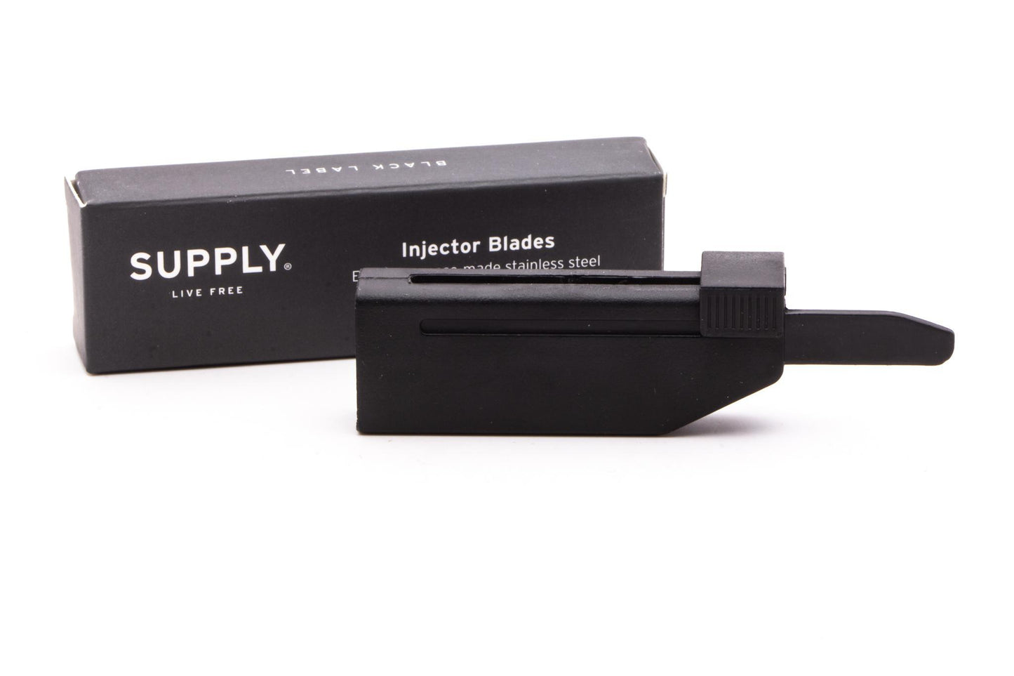 The Single Edge Black Label Injector Blades | Supply