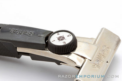 1960's Schick Adjustable Single Edge Injector Safety Razor