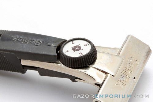 1960's Schick Adjustable Single Edge Injector Safety Razor