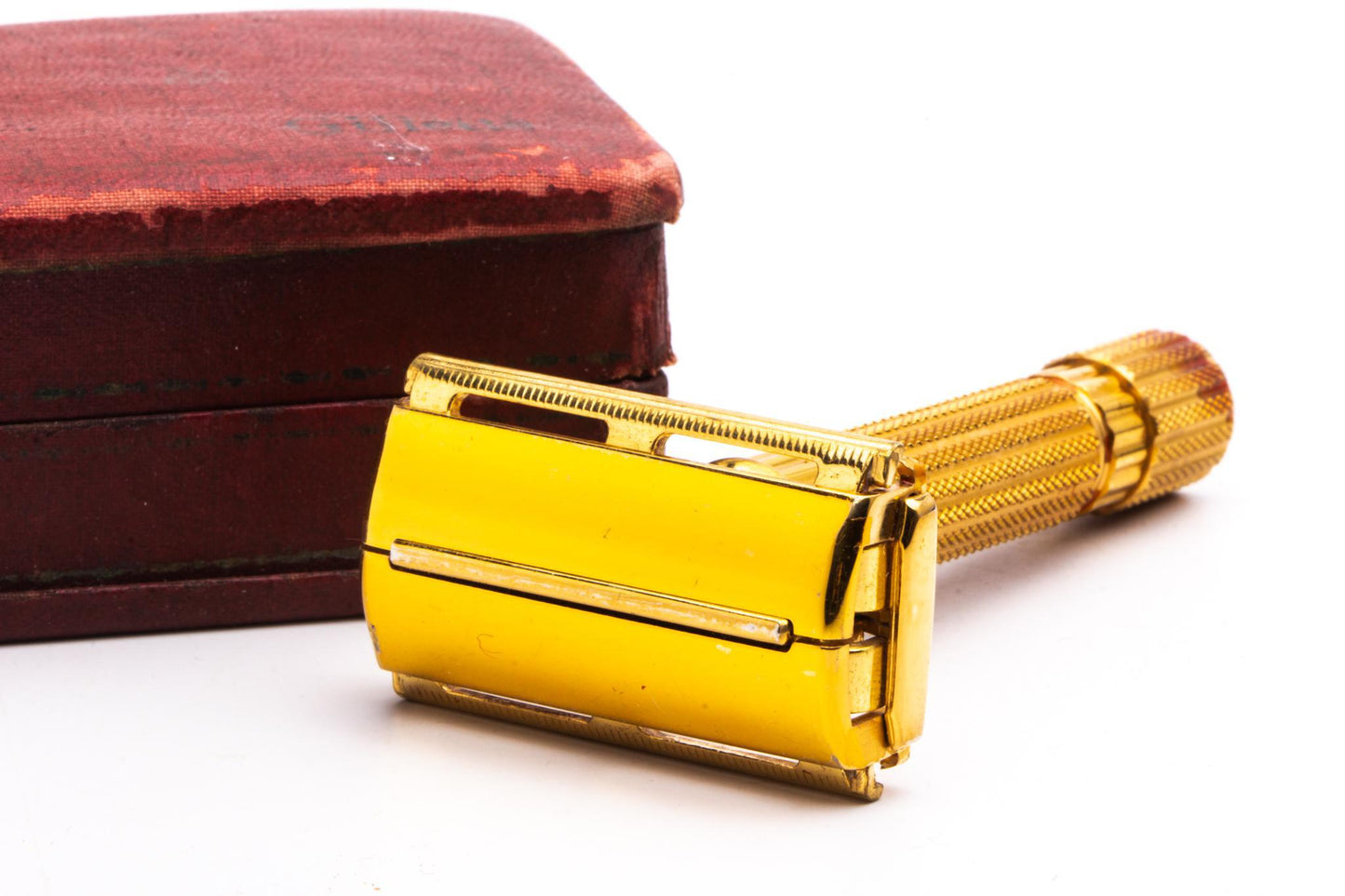 1948-50 Gillette Aristocrat Double Edge Safety Razor Set| Original Condition