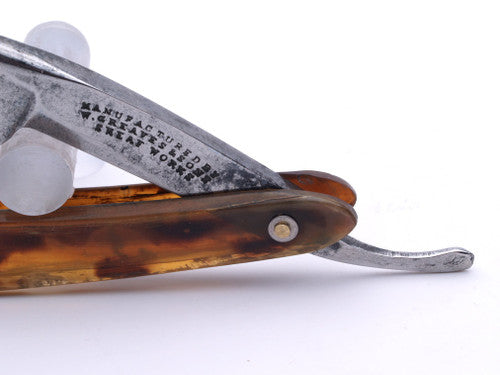 6/8" WM Greaves & Sons Wedge Straight Razor | Sheffield, England
