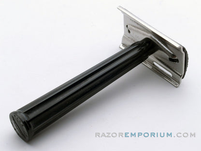 1950's Gillette Black Handle Tech Safety Razor