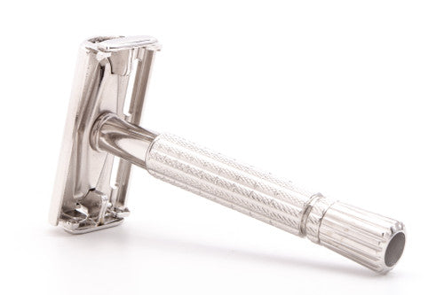 1954 Z2 Gillette Flare Tip Super Speed Safety Razor | Rhodium Revamp