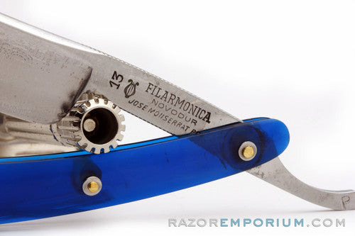 6/8" Filarmonica 13 Novodur Jose Monserrat Pou Straight Razor | Spain
