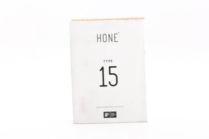 Hone Type 15 Stainless Steel Double Edge Safety Razor | Rhodium Revamp