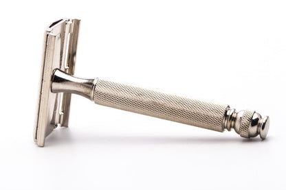 1964 J1 Gillette Ball End Tech 3 Piece DE Safety Razor | Original Condition