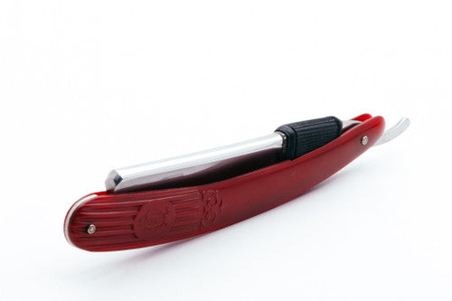 7/8" Filarmonica Especial Para Barbas Duras Straight Razor w/ Coffin & Red Scales | Spain