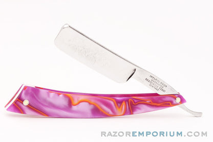 6/8" L. Herder & Son Tuesday Straight Razor | Custom Scales
