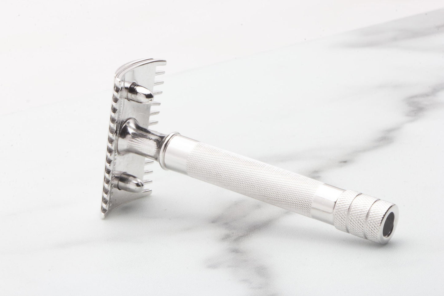 1920 Gillette Single Ring Old Type Double Edge Safety Razor | Rhodium Revamp
