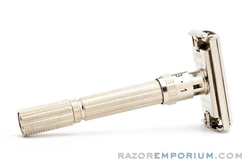 1966 Gillette Slim Adjustable Safety Razor L4