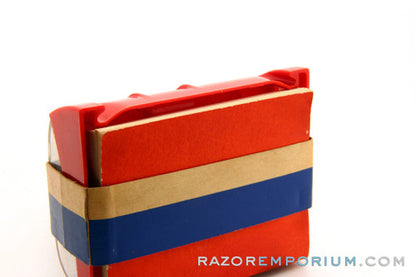 1954 Gillette World Series Baseball Z2 Regular Flair Tip Super Speed Safety Razor w/ Case