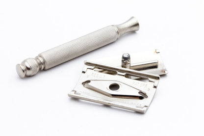 1956 Gillette Ball End Tech Razor | Electro Etched Logo B3