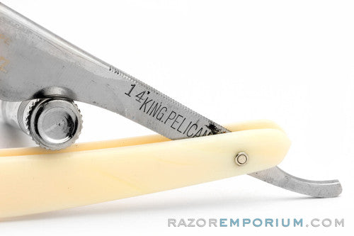 6/8" King Pelican 14 Nippon Kamisori Straight Razor | Osaka Nichiri Tokyo Japan