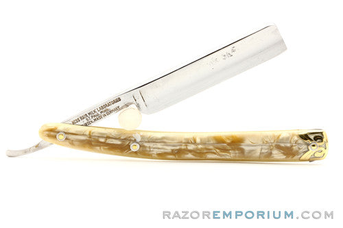 9/16" No. 1 Hess Hair Milk Lab Inc. St. Paul Minn. Straight Razor w/ Case | Solingen Germany