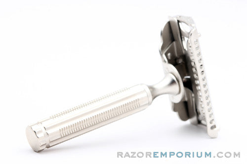 1930s Gem Junior Single Edge Safety Razor | Factory Nickel Revamp