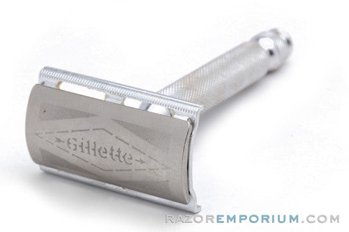 1960s Gillette Ball End Tech Razor Set - Made in England