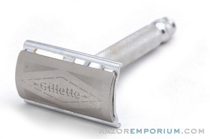 1960s Gillette Ball End Tech Razor Set - Made in England