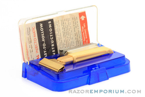 1960's PAL Injecto-Matic Injector Razor Set