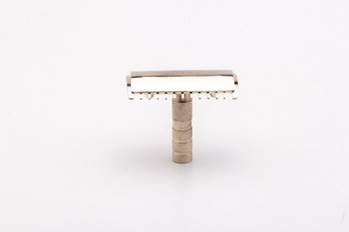 Travel Size Three Peice Open Comb Double Edge Safety Razor | Made In Germany