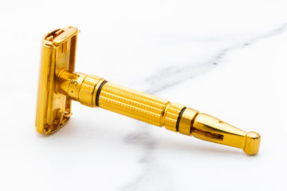 1960 F4 Gillette Adjustable Toggle Double Edge Safety Razor | Original Condition