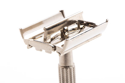 1954 Z3 Gillette TV Special Super Speed Double Edge Safety Razor | Factory Nickel Revamp