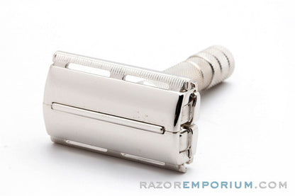 1940's Gillette TTO Milady Double Edge Safety Razor - Rhodium Revamp