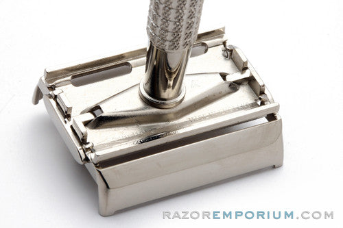 1950s Gillette Flare Tip Rocket Super Speed Safety Razor | Factory Nickel Revamp| Made in England