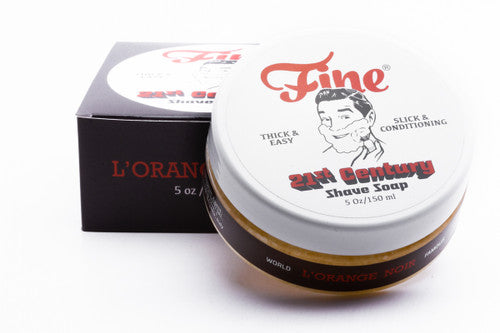 Fine Accoutrements | L'Orange Noir Shaving Soap in Tub