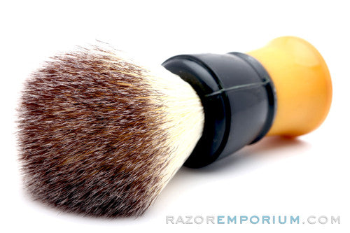 Fuller Vintage Shave Brush 153 | Synthetic Badger Revamp