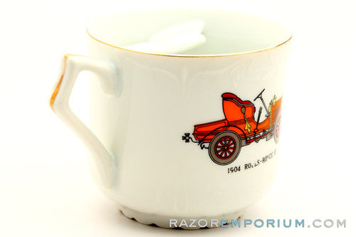 1904 Rolls Royce 10 Shaving Mustache Mug