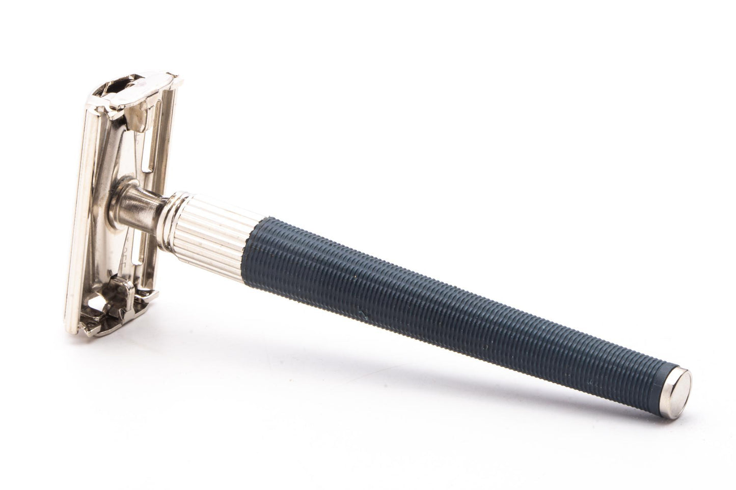 1968 N2 Gillette TTO Knack Double Edge Safety Razor | Factory Nickel Revamp