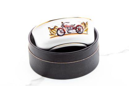 Brousseau and Dov | King Of The Road Porcelain Shaving Bowl