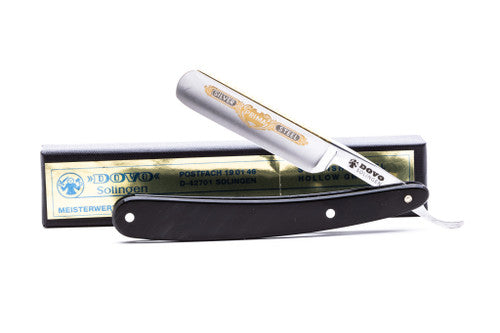 5/8" Dovo Prima Steel Silver Straight Razor