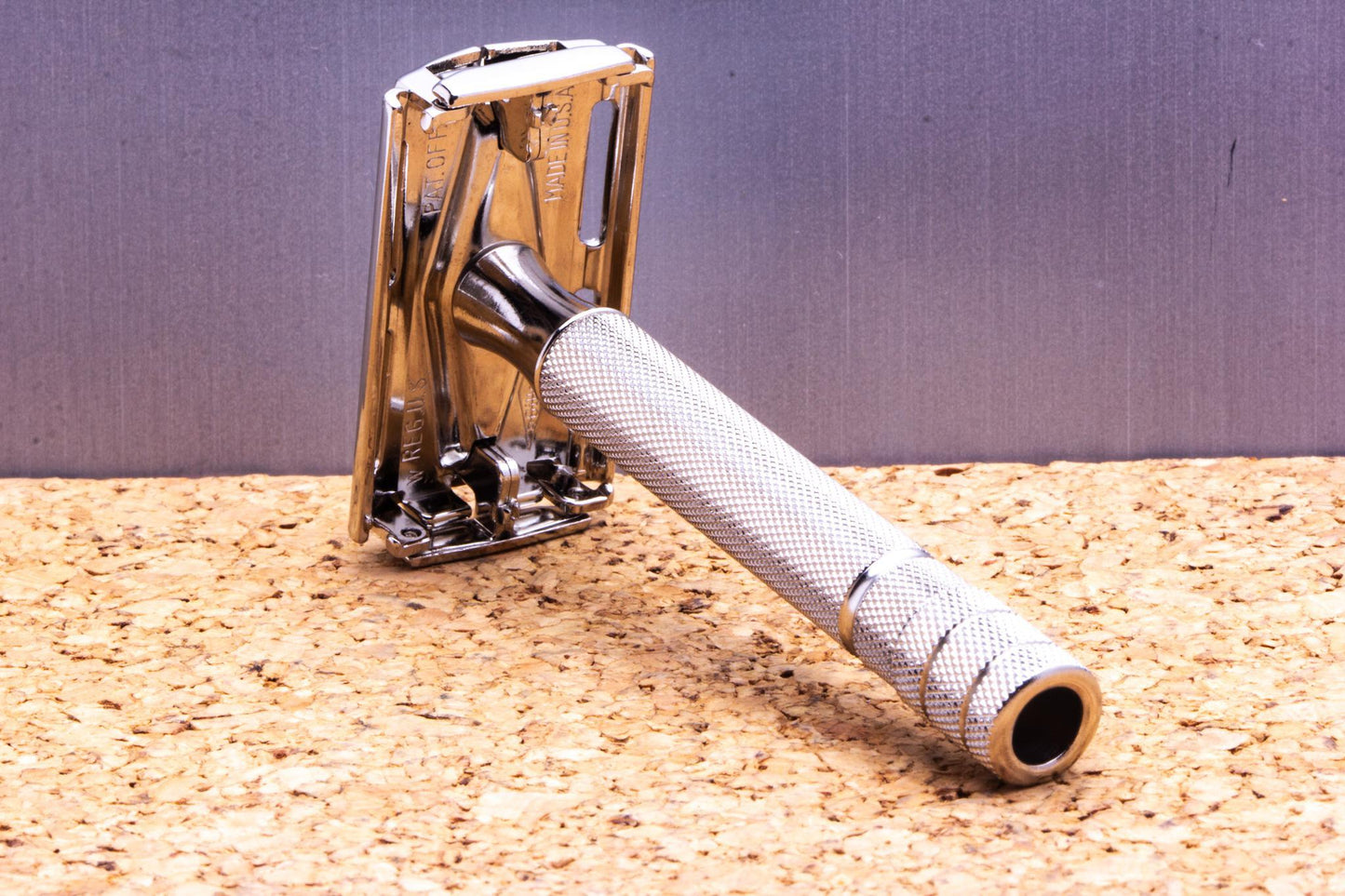 1951 W2 Gillette Super Speed Safety Razor | Factory Nickel Revamp