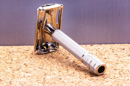 1951 W2 Gillette Super Speed Safety Razor | Factory Nickel Revamp