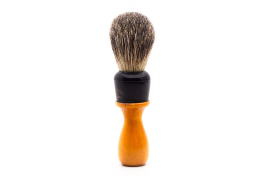 Vintage Restored | Barbershop Best Badger Shaving Brush With Long Handle