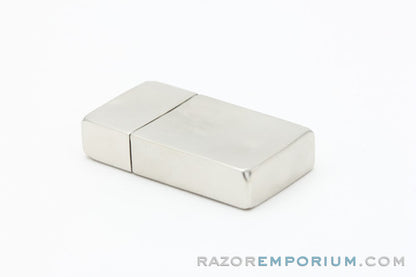 1920s Gillette Blade Bank | Satin Nickel Revamp