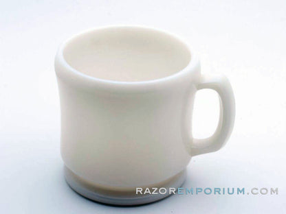 Vintage White Shave Mug