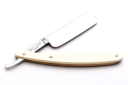 7/8" Grah & Plumacher 67 Silver Ring Straight Razor Hollow Ground | Solingen, Germany | Used