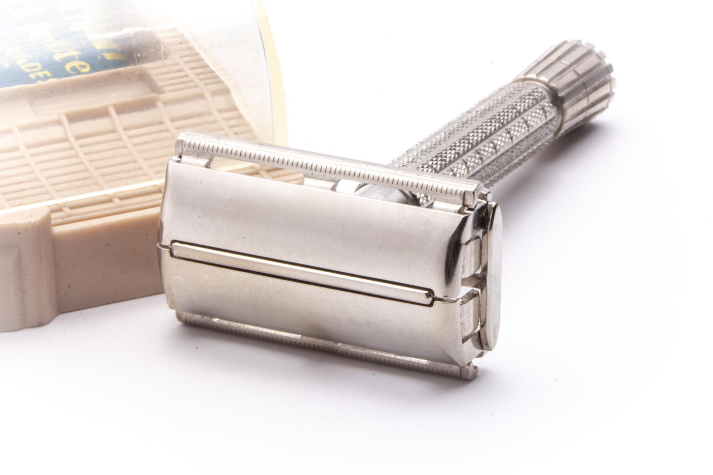 1940's Gillette British Rocket Flare Tip Safety Razor Set| Original Condition