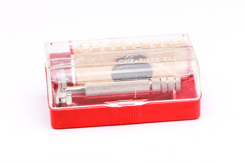 1940's Gillette TTO Super Speed Double Edge Safety Razor with Original Box and Blade Bank