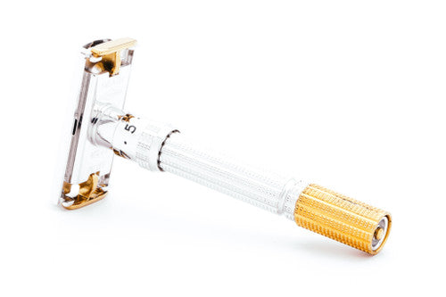 1964 J1 Gillette Slim Adjustable Double Edge Safety Razor | Prospector Edition