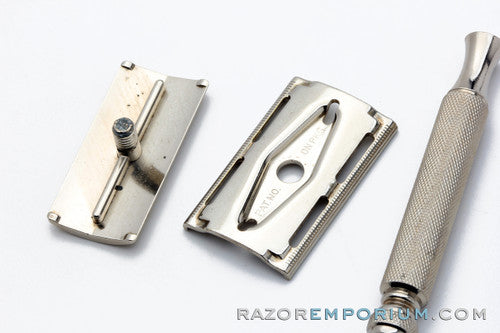 1956 Gillette Ball End Tech Razor | Electro Etched Logo B1