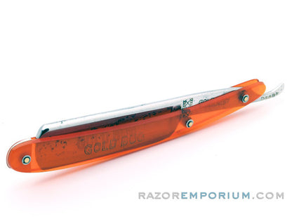 6/8" S.R. Droescher "Gold Bug" Square Point Straight Razor | Solingen, Germany