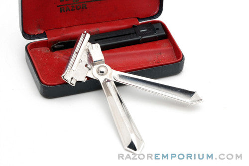 1935 Schick Injector Safety Razor Type D Set | Rhodium Revamp – Razor ...