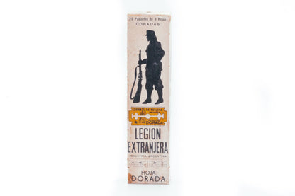 Legion Extranjera Dorada - DE Safety Razor Blades - NOS Gold Argentina