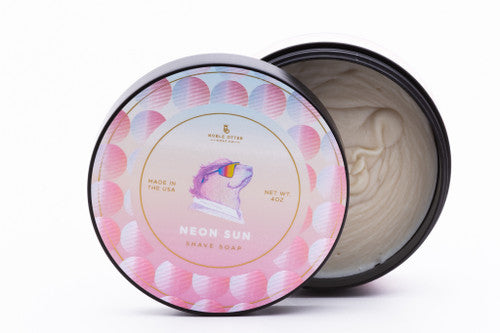 Noble Otter Shave Co. | Neon Sun Shave Soap