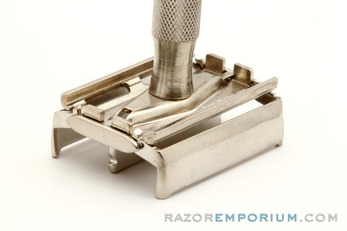 1947-51 Gillette Rocket TTO DE Safety Razor w/ Case & Blade Bank | Made in England